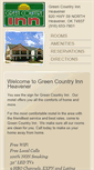 Mobile Screenshot of greencountryinnofheavener.com